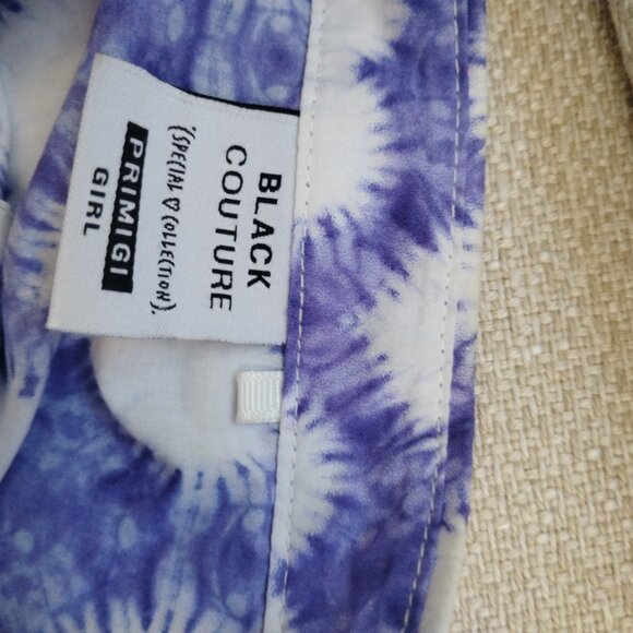 Primigi Girls Button Up Bat Winged White Heart Blouse - Picture 4 of 6